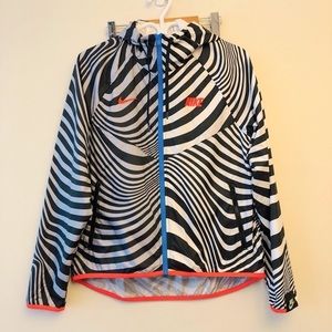 NWT Nike Striped Track/Running Jacket, Size S